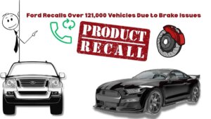 ford vehicles brake recall