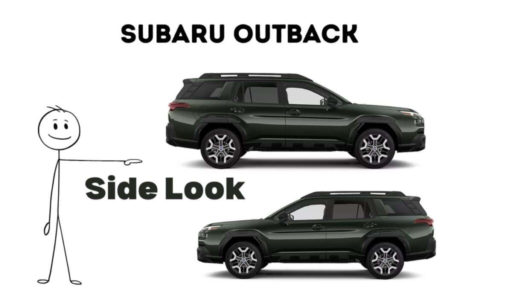 Subaru Outback side look