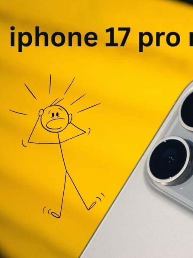 iPhone 17 Pro Max